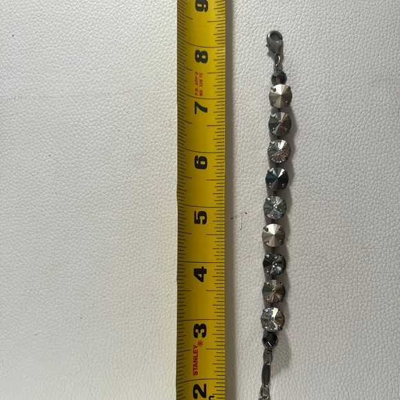 Sabika Grey and Silver Bracelet - Picture 2 of 4